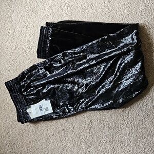 7 for all mankind velour shimmer joggers nwt